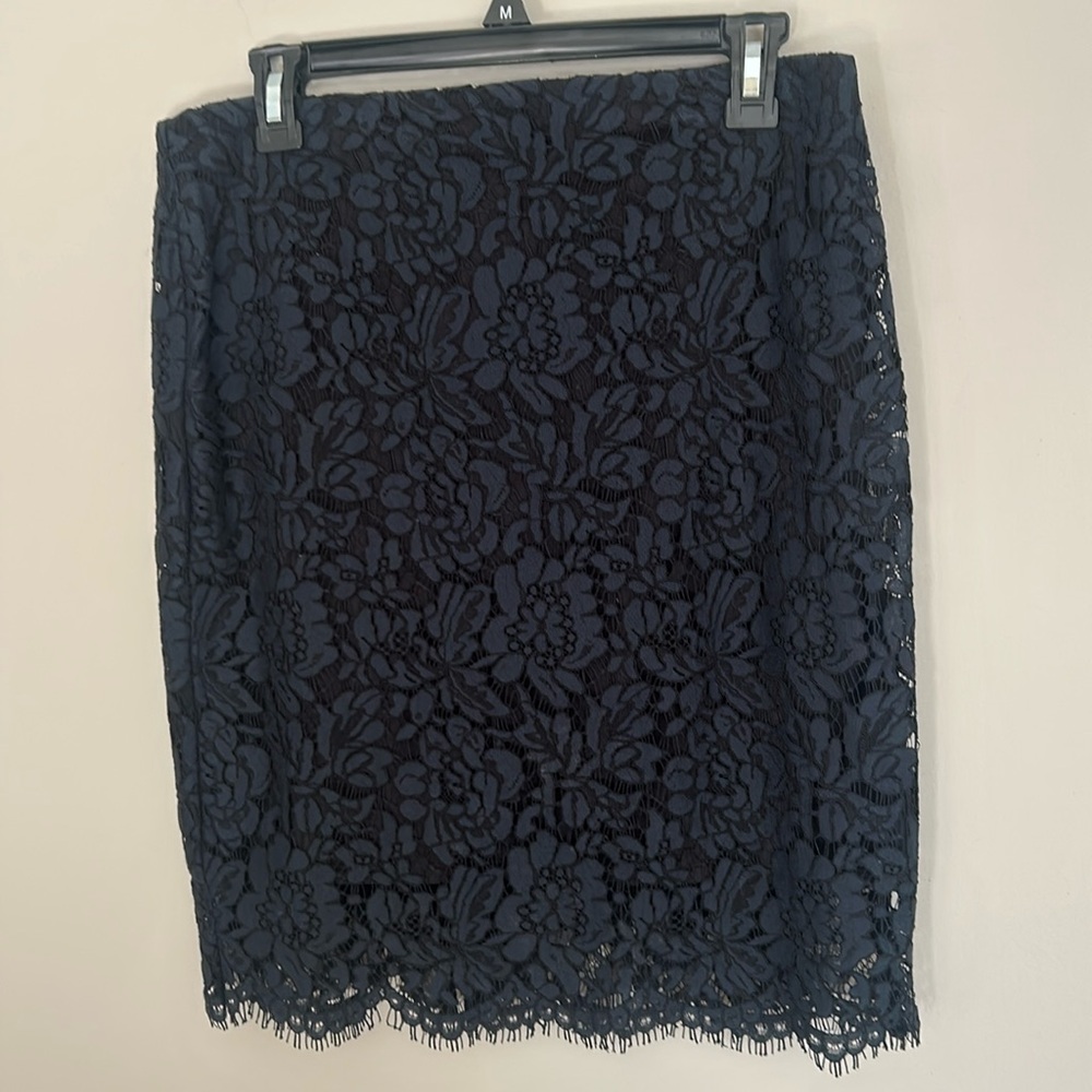 Banana Republic Factory Lace Pencil Skirt - size 8